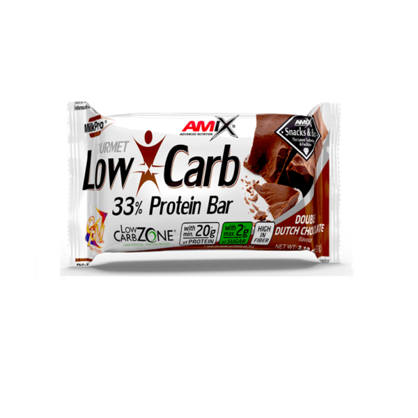 UD. LOW-CARB 33% PROTEIN BAR Doble-chocolate