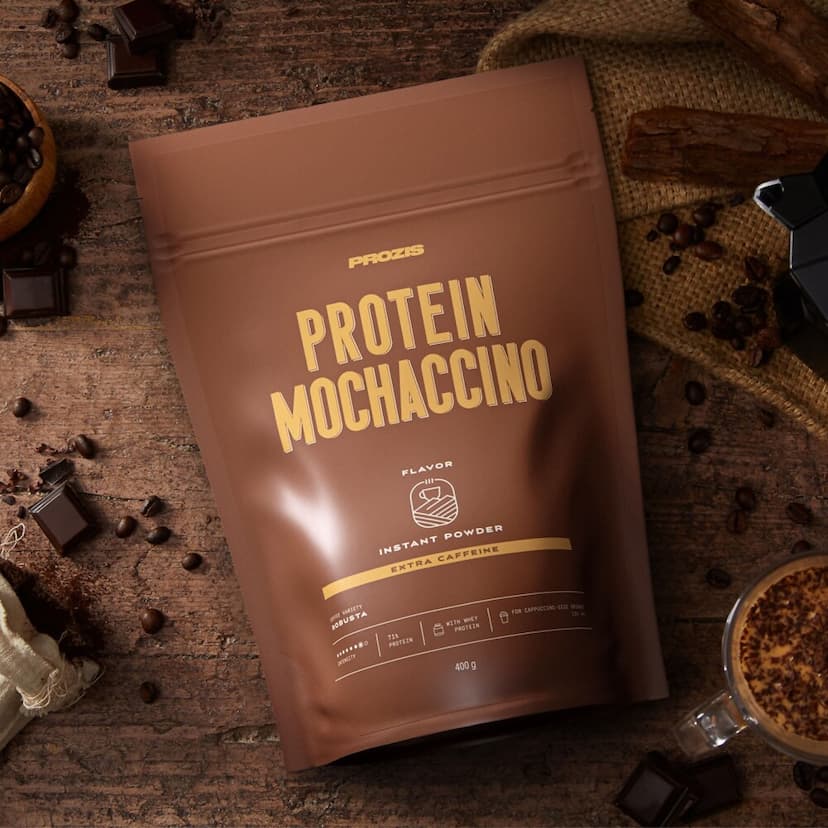 Capuchino proteico - Con cafeína extra