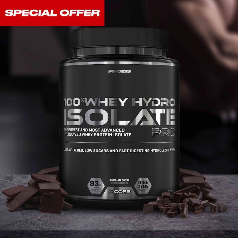 100% Whey Hydro Isolate PRO  + BCAA Gratis