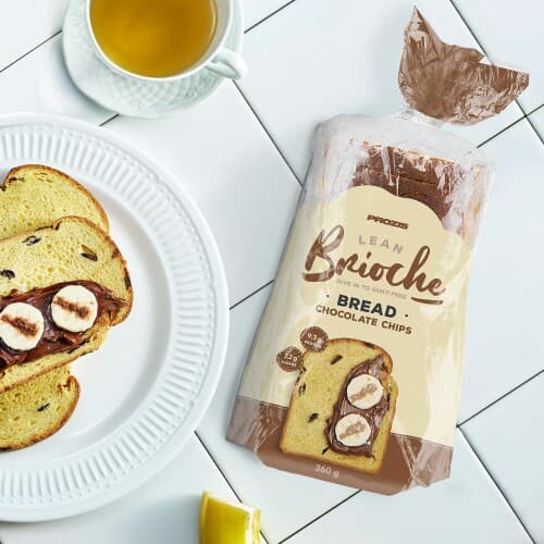 Lean Brioche Bread - Pepitas de chocolate