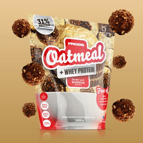 Oatmeal + Whey - Harina de avena y proteína whey