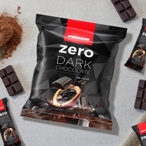15 x Chocolatina de chocolate negro Zero