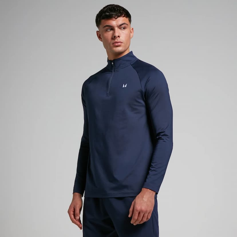 Men's Training 1/4 Zip & Joggers Bundle - Navy