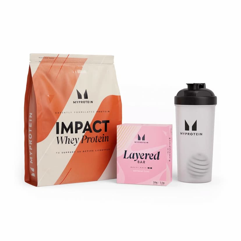 Paquete de Impact Whey Protein + barritas proteicas Layered